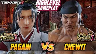 Tekken 8 &ndash; Pagani (JUN KAZAMA) vs Chewit (FENG) &ndash; T8 High Level Gameplay!