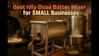 GEC | Batter Mixer machine for Idly dosa batter | Food Processing | Batter Mixing Machine