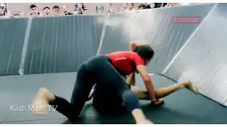 Little girl vs boy wrestling #mixed wrestling #jiujitsu #combatsport #bjj #nogi #mma 