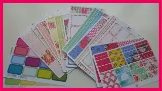 Etsy Sticker Haul!! Vintage Gypsy Road & Scribble Prints Co.