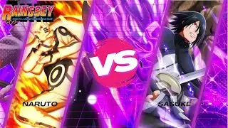 Naruto (Hokage) vs Sasuke (vs Jigen) - Ninja Ranking Attack Mission Tier List【NxB NV (忍ボル)】