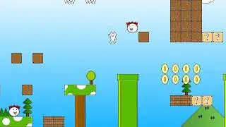Прохождение Cat Mario 3