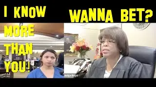 Defendant's Wannabe Delusion - Judge Boyd's Jaw-dropping Reaction!
