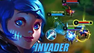 MY SWEETEST INVADE EVER! | GWEN GAMEPLAY - Wildrift