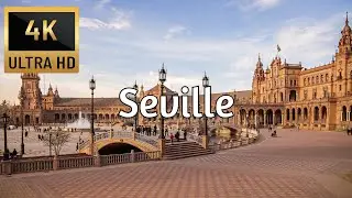 🇪🇸 SEVILLE, SPAIN [4K] Drone Tour - Best Drone Compilation - Trips On Couch