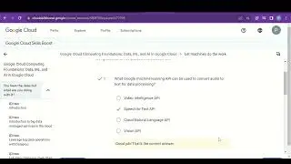 Google Cloud Computing Foundations: Data, ML, and AI in Google Cloud || Course 4 || Quiz 2
