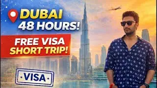 Dubai in 48 Hours 😱 | FREE VISA Short Trip 🇦🇪