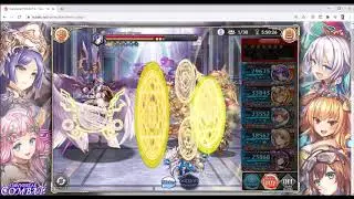 Kamihime PROJECT R - Seraph Diligence Damage Comparison