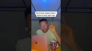 Crypto under 1 dollar to buy now. Comment your favorite!