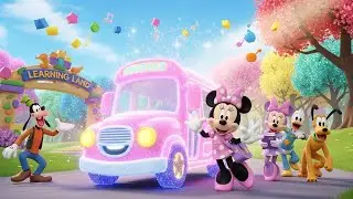 Minnie Mouse & The Sparkle School Bus Adventure | Kids Story | 3D Cartoon Movie for Children