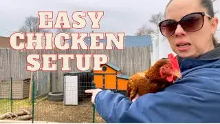 EASY Chicken Set Up ￼| Will the Coop work for us? #Chickens #coop #tractorsupply #chickenkeeping