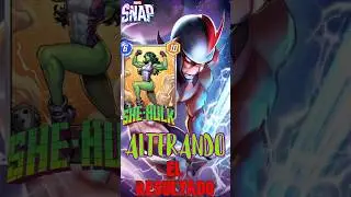 RED SHIFT cuando CAMBIAN DE COSTO #marvelsnap #marvel #elpersonajedelasemana #curiosidades #cartas