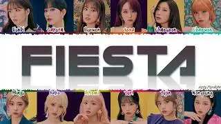 IZ*ONE (아이즈원) - 'FIESTA' Lyrics [Color Coded_Han_Rom_Eng]