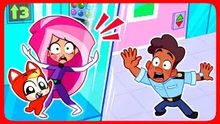 Будьте осторожны в лифте! | Вверх или вниз? | Играйте безопасно в общественных местах | SuPaBoo