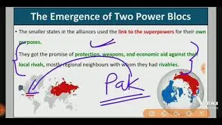 Emergence of two power blocs