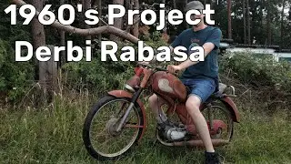 1960s Derbi Rabasa 50cc - Cheap Project Moped