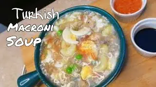 Turkish Chicken Vegetable Corn Soup recipe |Food Planet Karachi