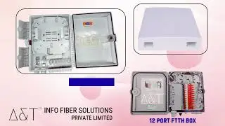 Fttx box All type of available|| 1*2/4/8/16/32 #fttx #fiberopticcable #clever #fiber