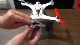 Blade 350 QX3 &mdash; установка подвеса