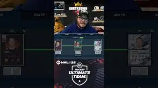 91 Скорость, 4-е звено с комбинацией повышения зарплаты, NHL 26 HUT #nhl26