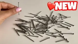 Çivi ve Jüt İp ile İnanılmaz Harika Fikir! Bakın Ne Yaptım! ASMR
