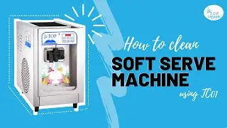 TC-01 Machine | HOW CLEAN SOFT SERVE ICE CREAM MACHINE | MIX IT INTM SOFT SERVE ICE CREAM MAKER 2020