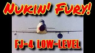 FJ-4B Fury nuclear delivery shape LABS low level China Lake National Archives NARA Airailimages