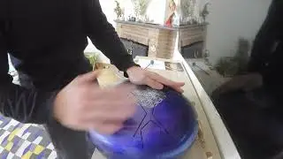 B minor + E minor 29 tongues played with mallets and hands.