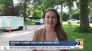 Cleanup continues following mercury exposure in Salem home