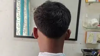 Low fade hair cut 