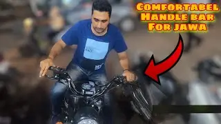 Jawa 42 handle bar change