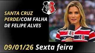 FELIPE ALVES VILÃO? A TARDE SOMBRIA DO SANTA CRUZ CONTRA OS ARGENTINOS!