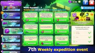 Finished 7th Weekly expedition event | 40 task in 2nd Hero Journal event | Flameheart Ancient event