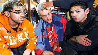 We Gave a Homeless Guy a Haircut!