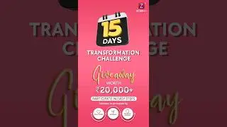 Zobha's 15-Day Transformation Challenge and stand a chance to win.#skincare #zobha #giveaway #share