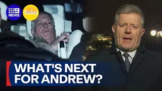 FIRST IMAGES: Andrew released as investigation hits new phase | 9 News Australia