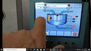 KAZAN KARIŞTIRMA ISITMA BOŞALTMA PROJESİ/ TİA PORTAL