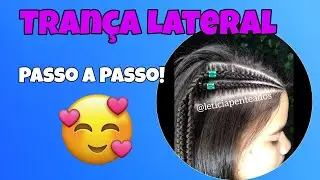 Trança lateral triângular 🔝