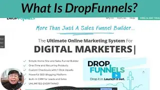 What is DropFunnels? (And here's the best deal for it!)