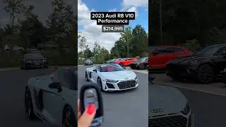 2023 AUDI R8 V10 AMAZING SPEC ASMR #audi  #shorts