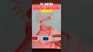 gojo satoru and sukuna transformation 3D glasses drawing