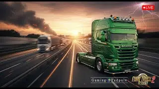 Long haul | Euro Truck Simulator 2 Live | ETS 2 |  Gaming Tadpole #eurotrucksimulator2 #ets2