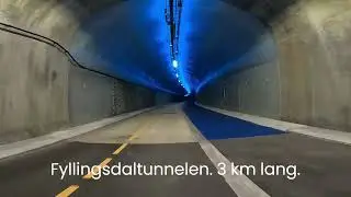 Sykkelvei og sykkeltunnel Fløen-Fyllingsdalen