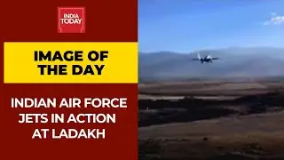 Indian Air Force Jets In Full Top Gear In Ladakh Skies | Image Of The Day
