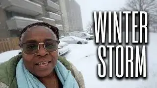 Canada best storm ever WINTER STORM    #travel