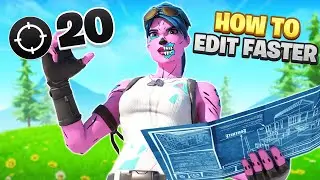 How To Edit FASTER In Fortnite! - PC, Console & Mobile Tips!