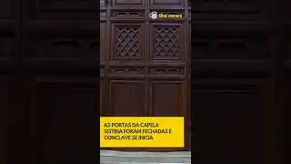 COME&Ccedil;A OFICIALMENTE O CONCLAVE.