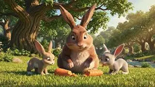 The Greedy Rabbit   Children's Story