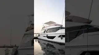 Ferretti 580 + XPEL Prime Tint 🌊😎 #XPEL #Ferretti #WindowTint #Yacht #ProtectEverything