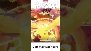 Jeff The Land Shark w/ Phoenix combo  #marvelrivals #marvel #overwatch2 #jeffthelandshark